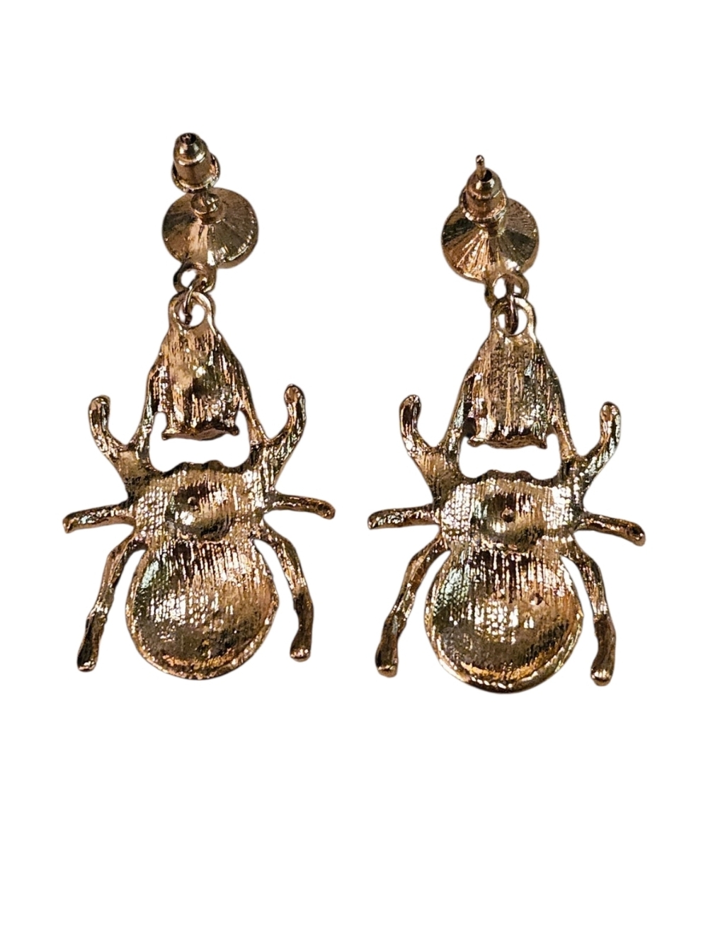 🕷️🩷💙Colorful Spider Earrings - NWOT - Picture 3 of 3